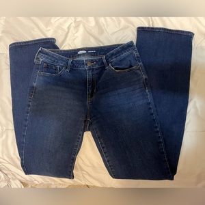 Old navy mid rise kicker boot cut jean